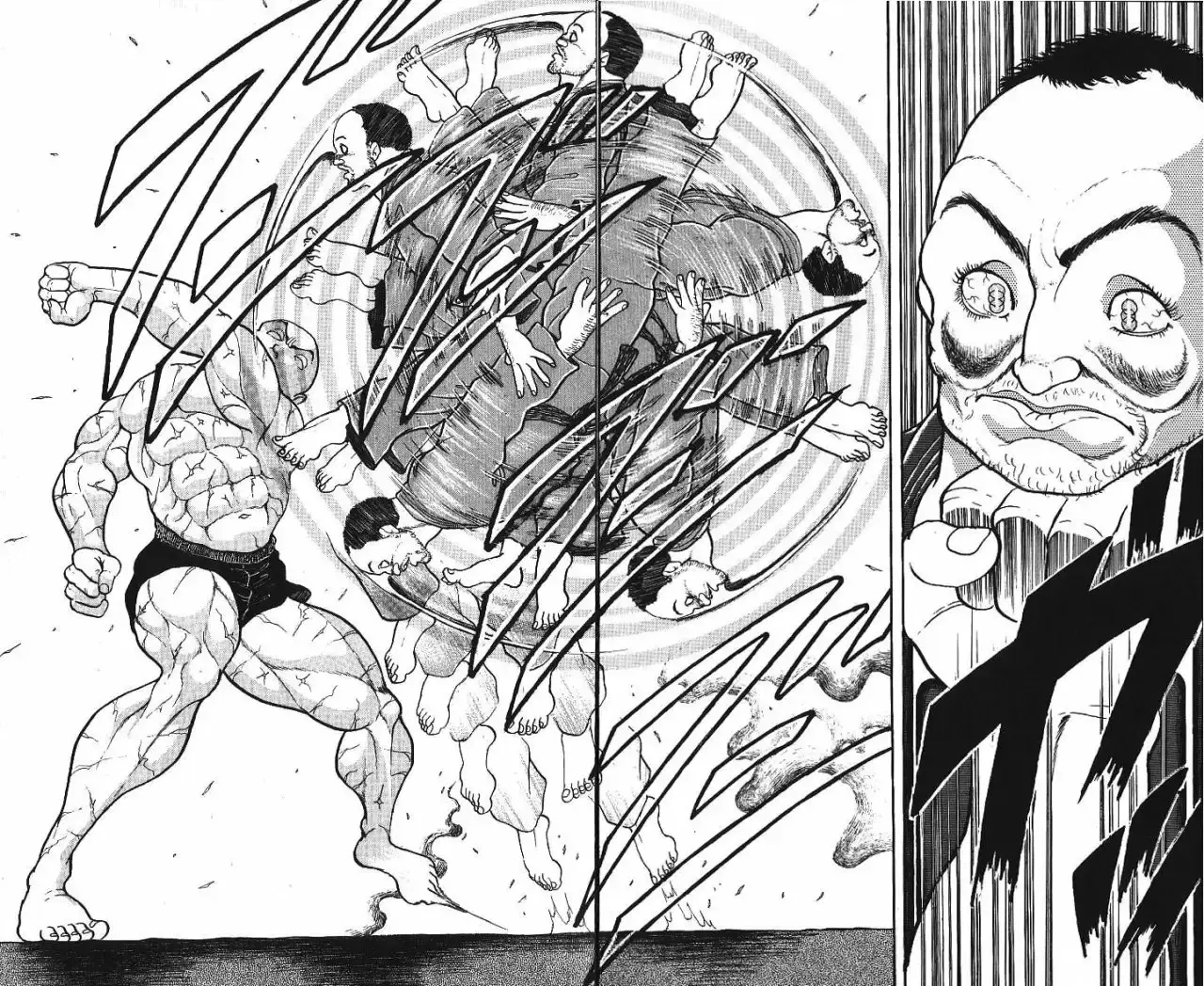 Grappler Baki capítulo 214, página 19