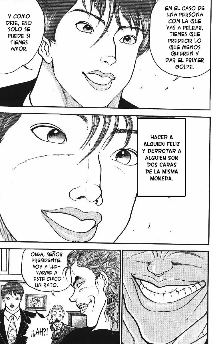 Grappler Baki capítulo 216, página 19