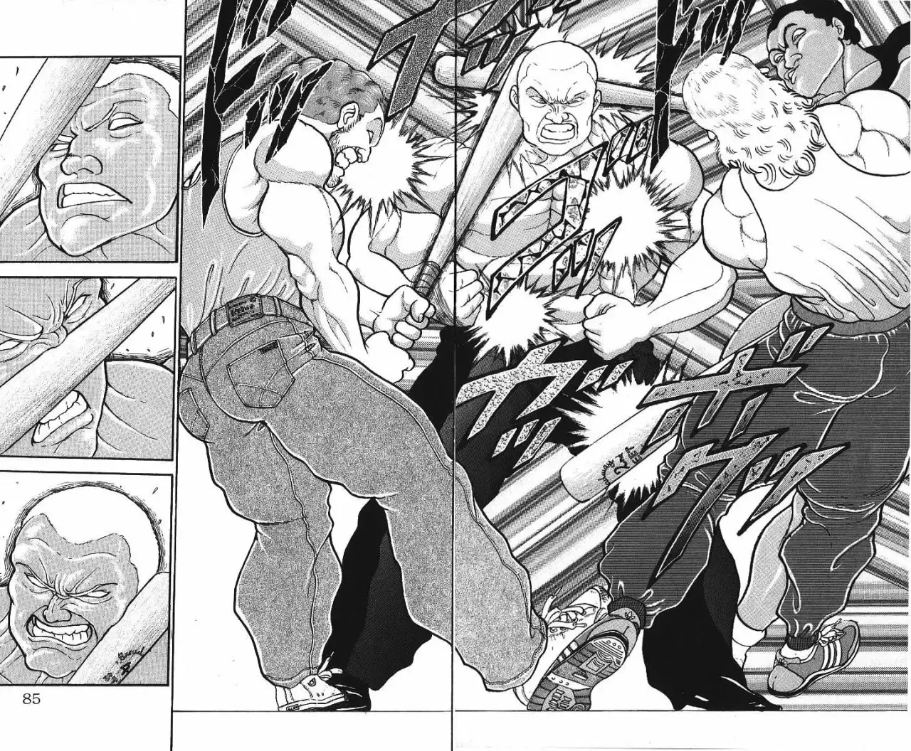 Grappler Baki capítulo 217, página 8