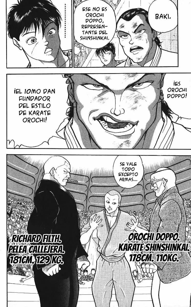 Grappler Baki capítulo 217, página 15