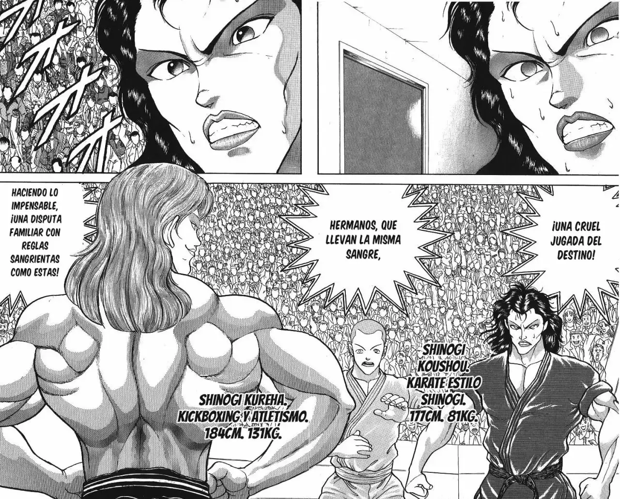 Grappler Baki capítulo 221, página 12