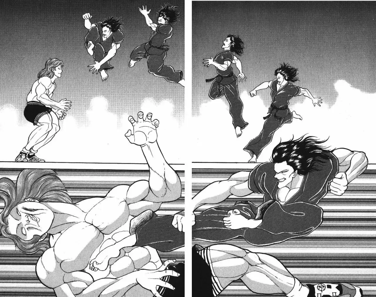 Grappler Baki capítulo 221, página 17