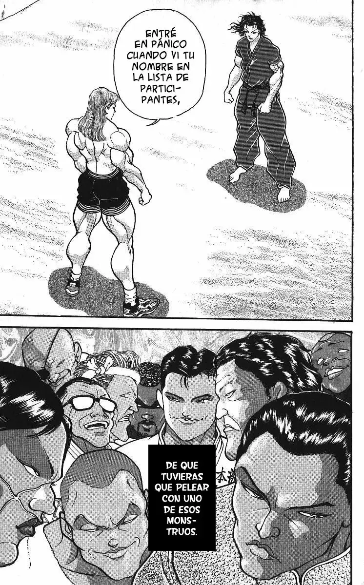 Grappler Baki capítulo 222, página 9