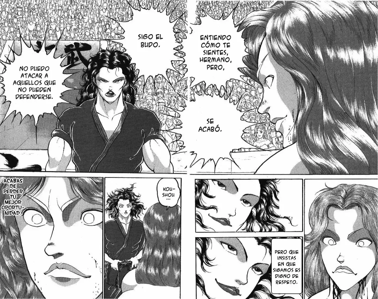 Grappler Baki capítulo 224, página 6