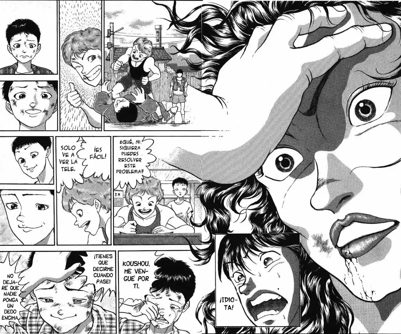 Grappler Baki capítulo 225, página 8
