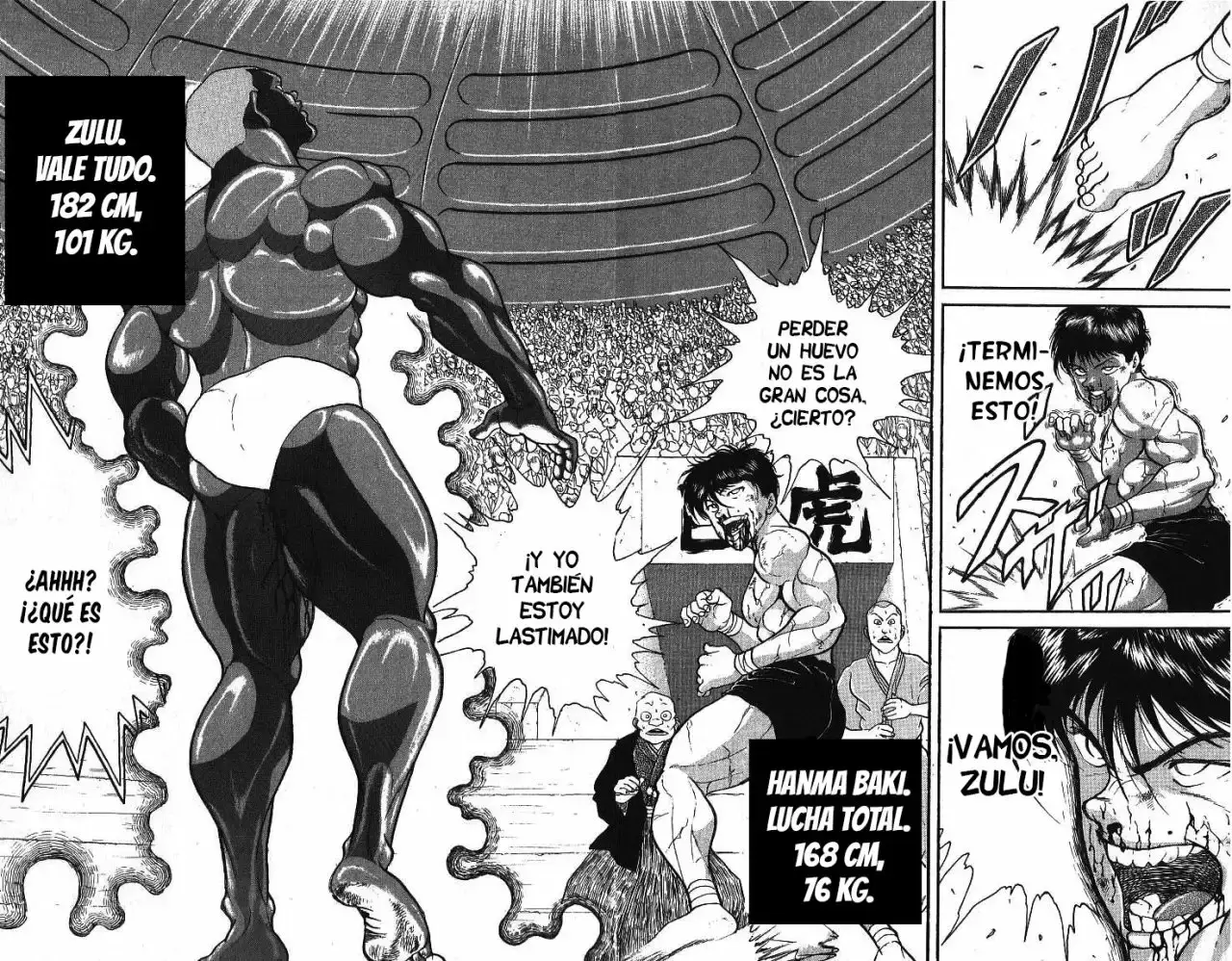 Grappler Baki capítulo 228, página 8