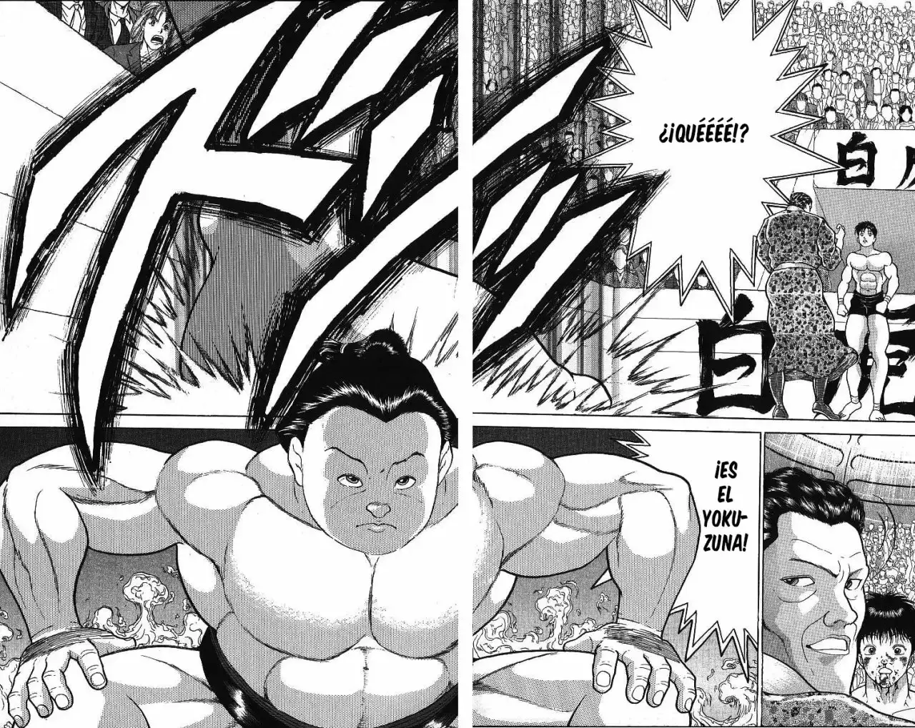 Grappler Baki capítulo 229, página 8