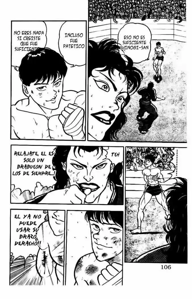 Grappler Baki capítulo 23, página 3