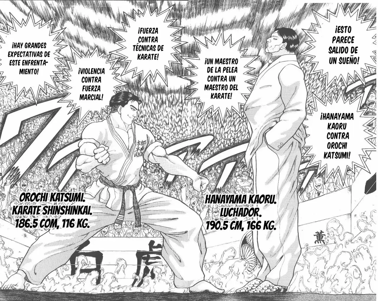 Grappler Baki capítulo 238, página 2