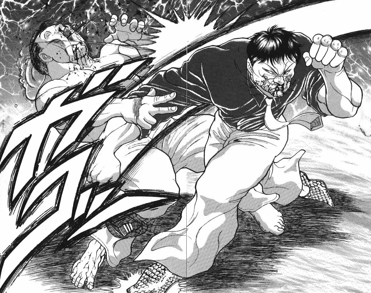 Grappler Baki capítulo 242, página 17