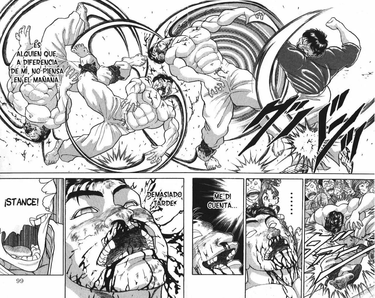 Grappler Baki capítulo 243, página 9