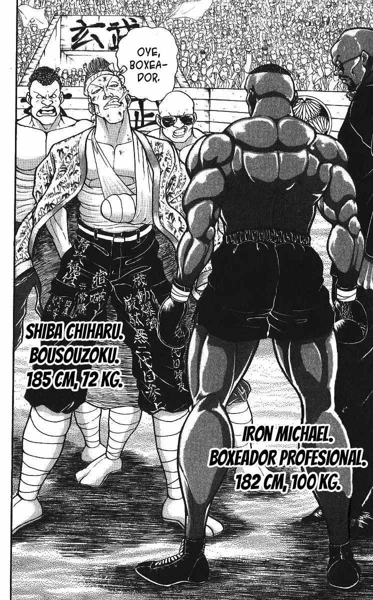 Grappler Baki capítulo 247, página 3