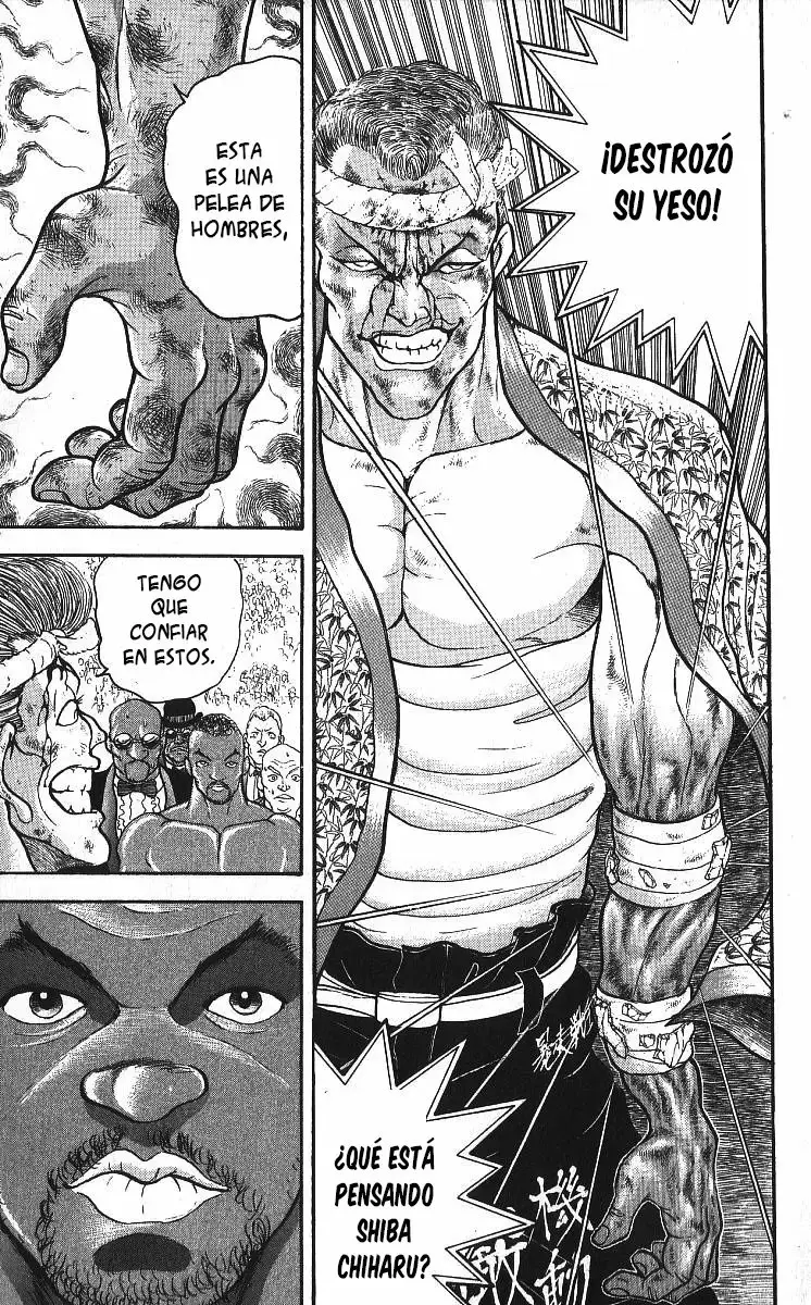 Grappler Baki capítulo 247, página 11