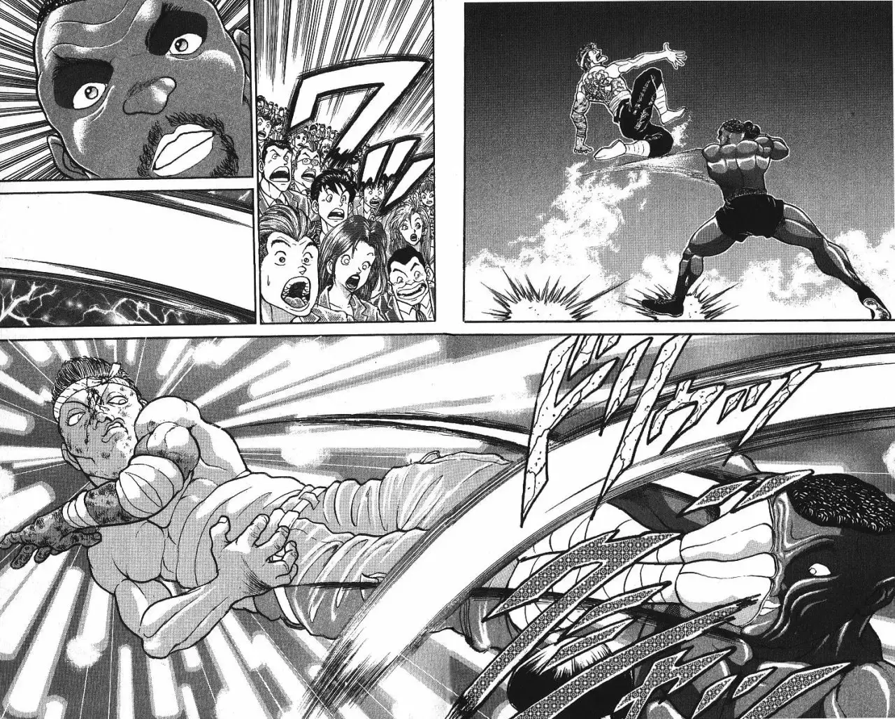 Grappler Baki capítulo 247, página 17