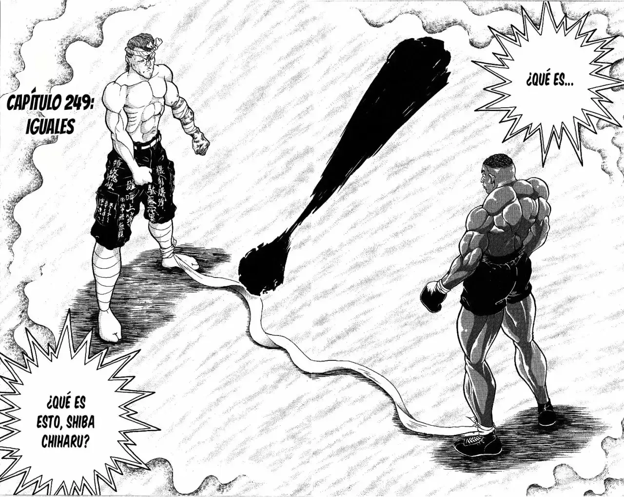 Grappler Baki capítulo 249, página 3
