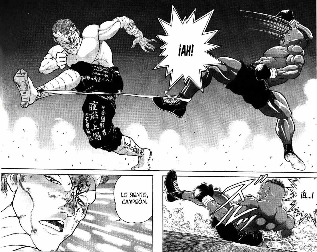 Grappler Baki capítulo 249, página 10