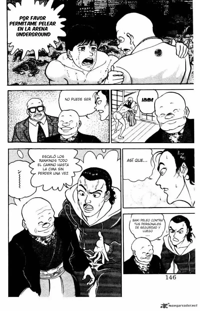 Grappler Baki capítulo 25, página 2