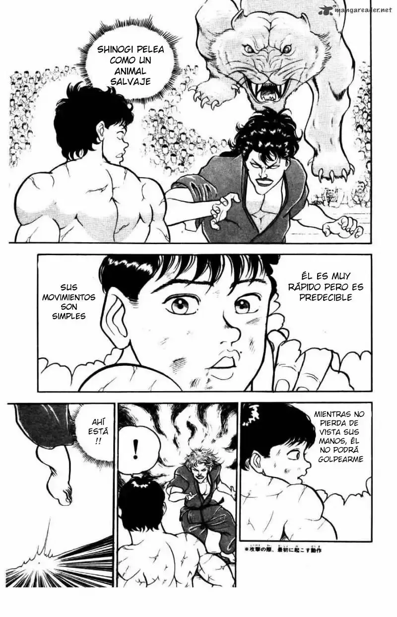 Grappler Baki capítulo 25, página 9