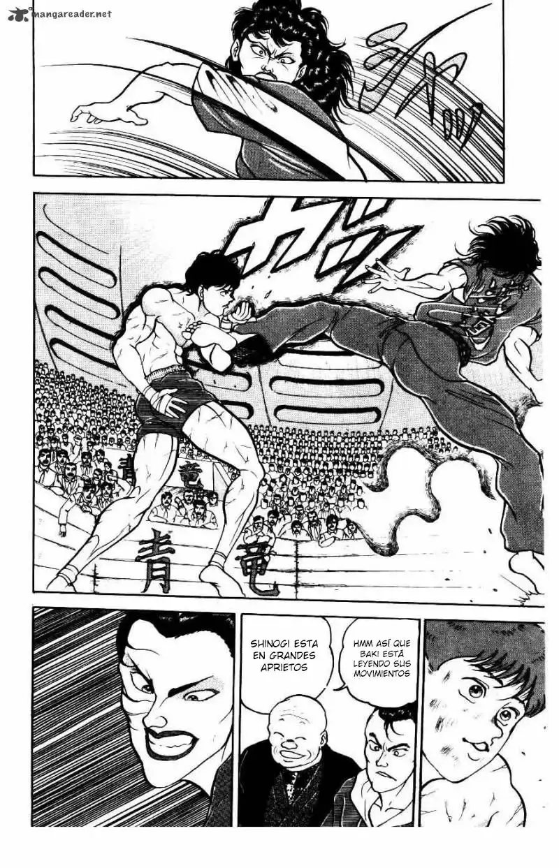 Grappler Baki capítulo 25, página 10