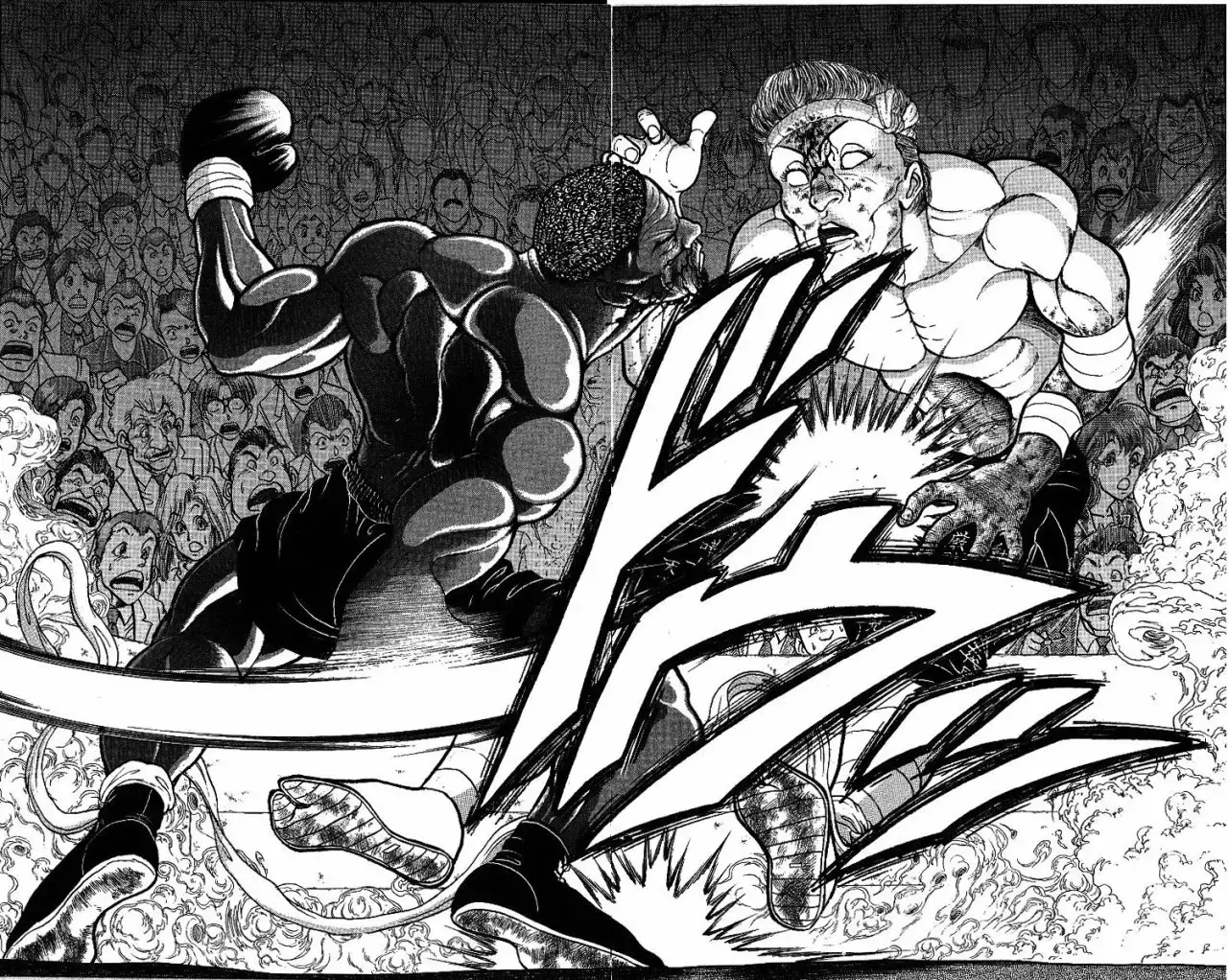 Grappler Baki capítulo 250, página 15