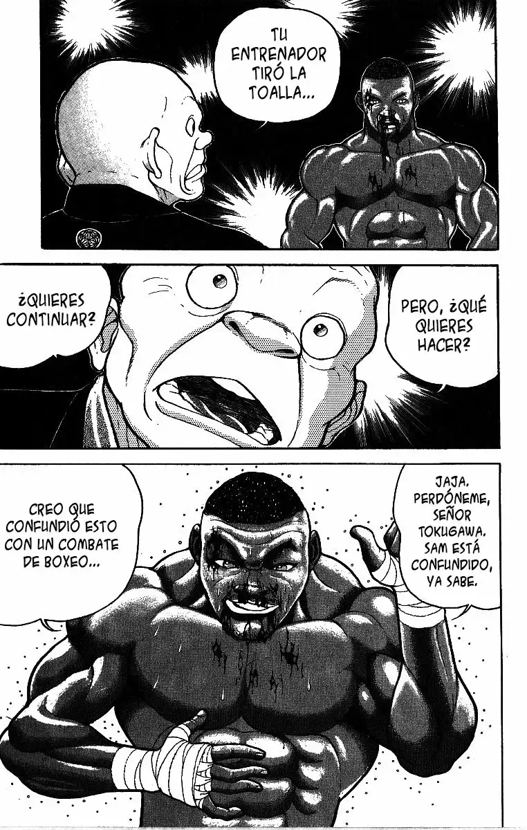 Grappler Baki capítulo 253, página 6
