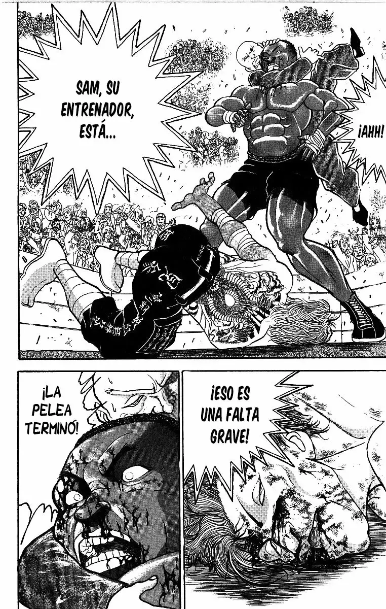 Grappler Baki capítulo 254, página 17
