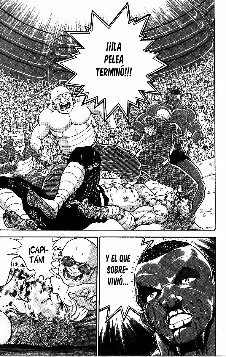 Grappler Baki capítulo 255, página 3
