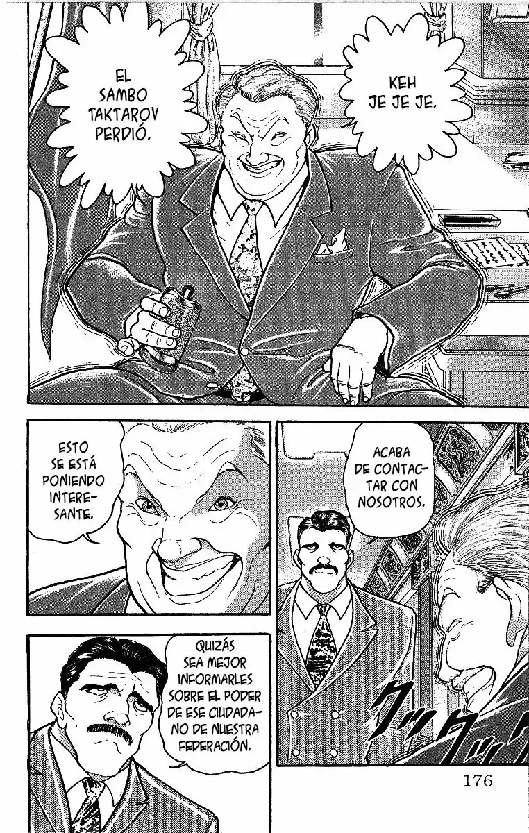Grappler Baki capítulo 255, página 21
