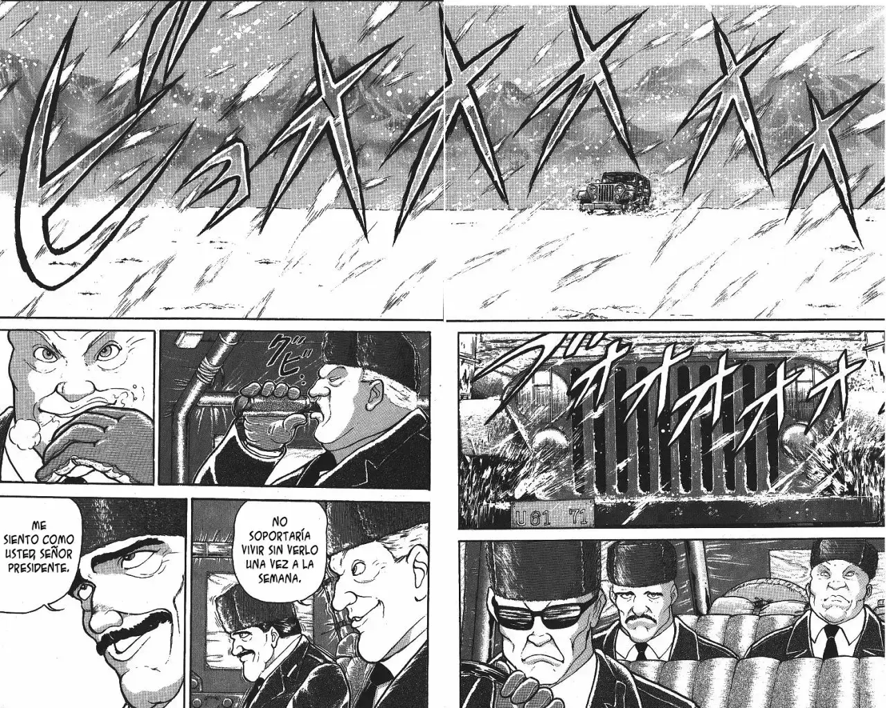 Grappler Baki capítulo 256, página 8