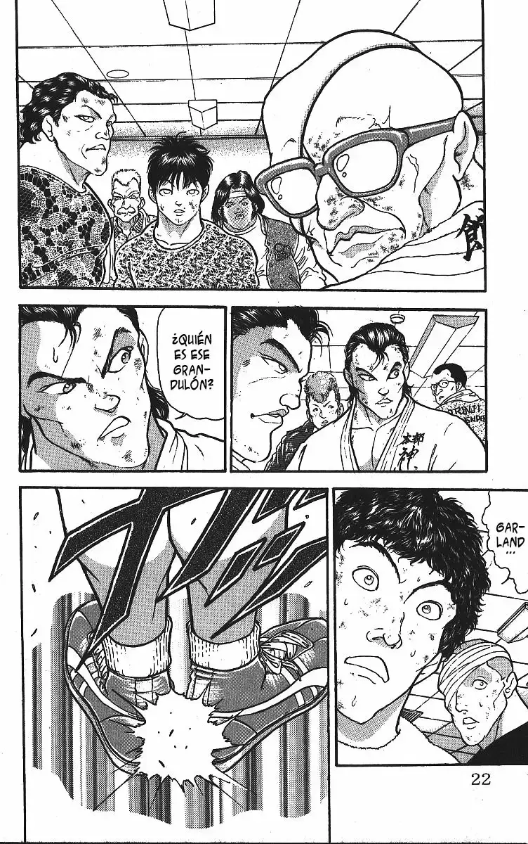 Grappler Baki capítulo 256, página 14
