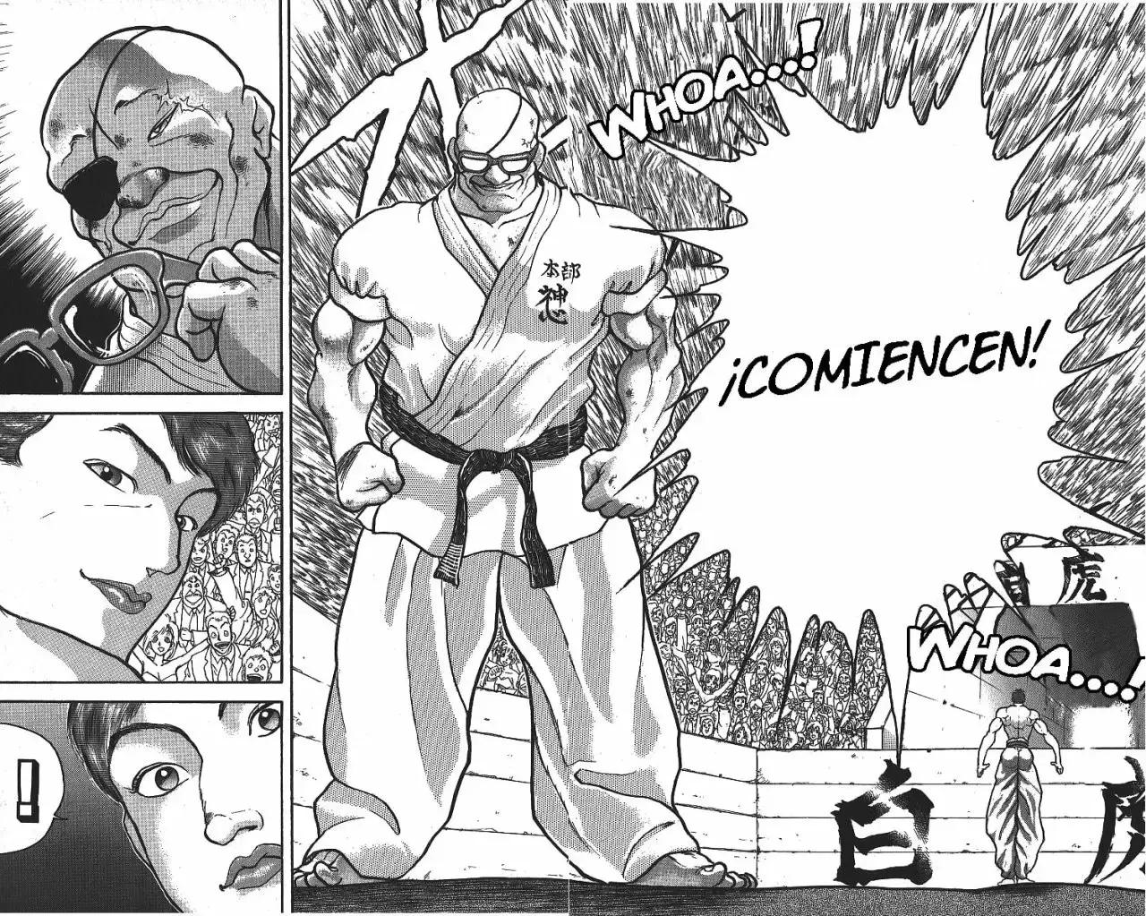 Grappler Baki capítulo 265, página 2