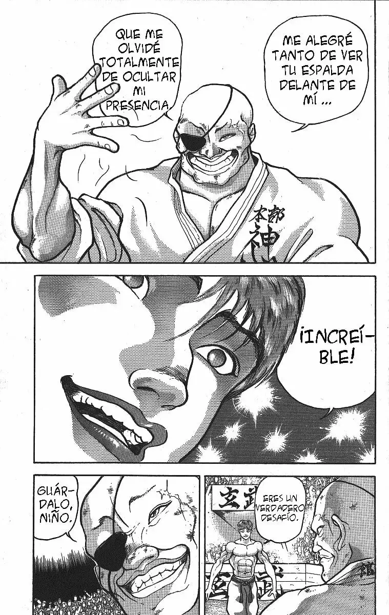 Grappler Baki capítulo 265, página 8