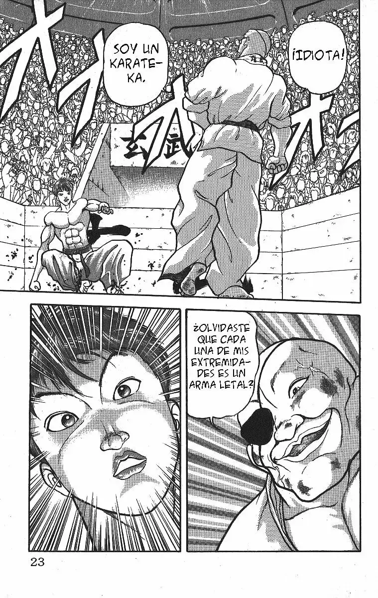Grappler Baki capítulo 265, página 16