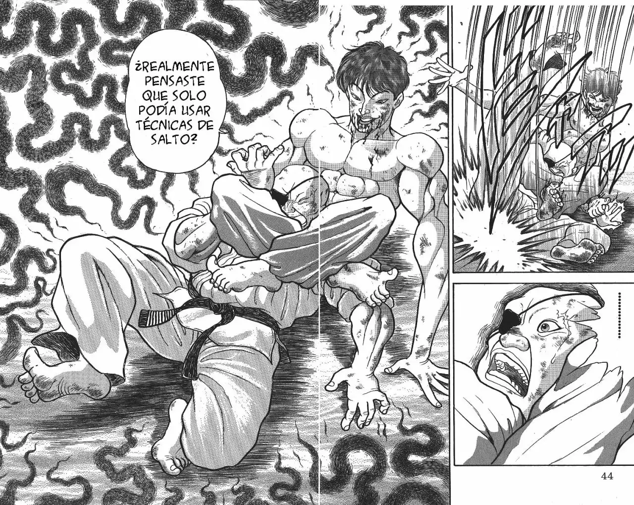 Grappler Baki capítulo 266, página 16
