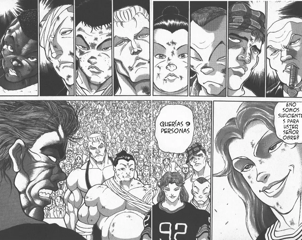 Grappler Baki capítulo 273, página 9