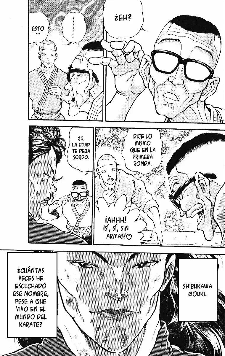 Grappler Baki capítulo 277, página 4
