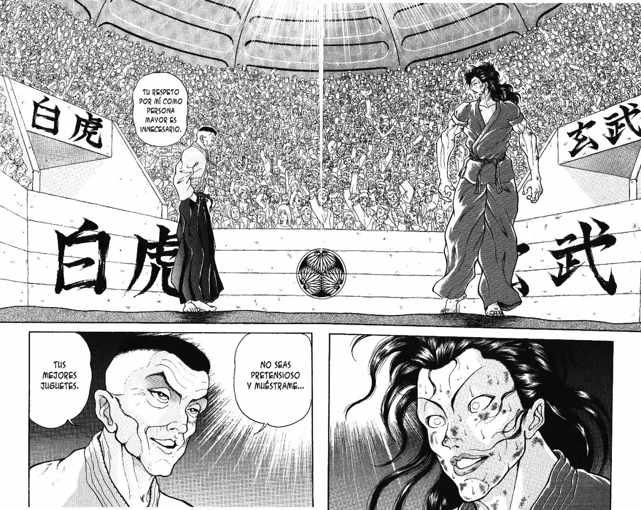 Grappler Baki capítulo 279, página 2