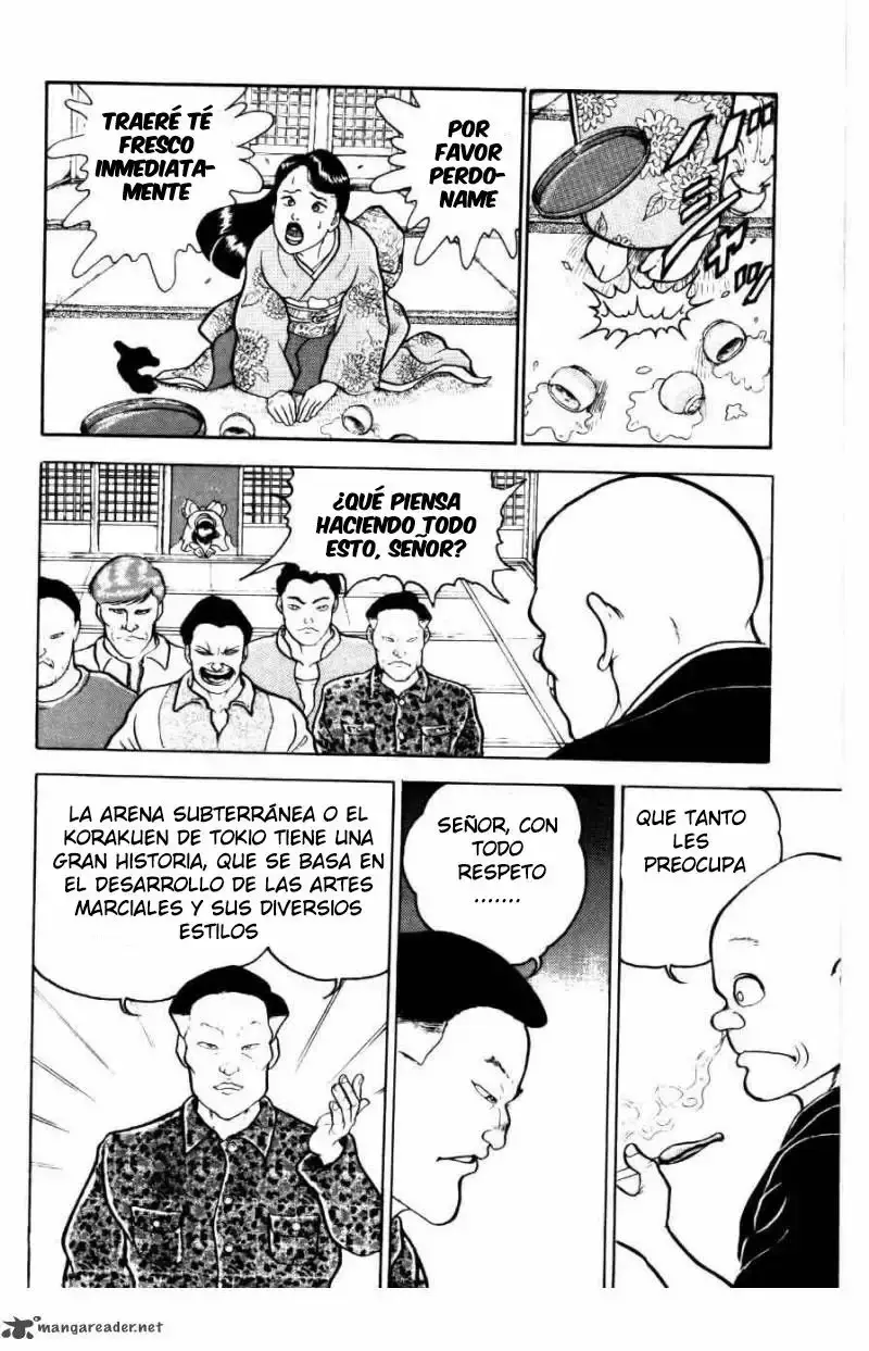 Grappler Baki capítulo 28, página 9