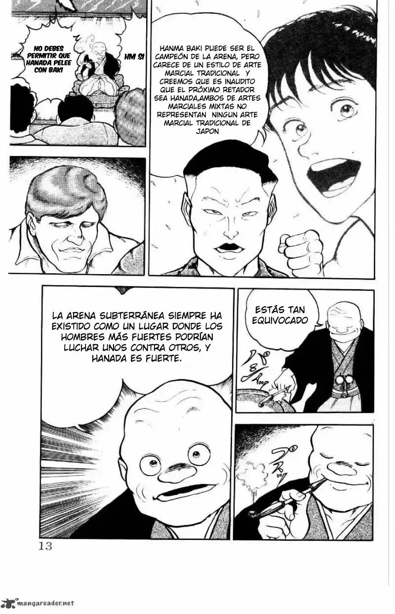 Grappler Baki capítulo 28, página 10
