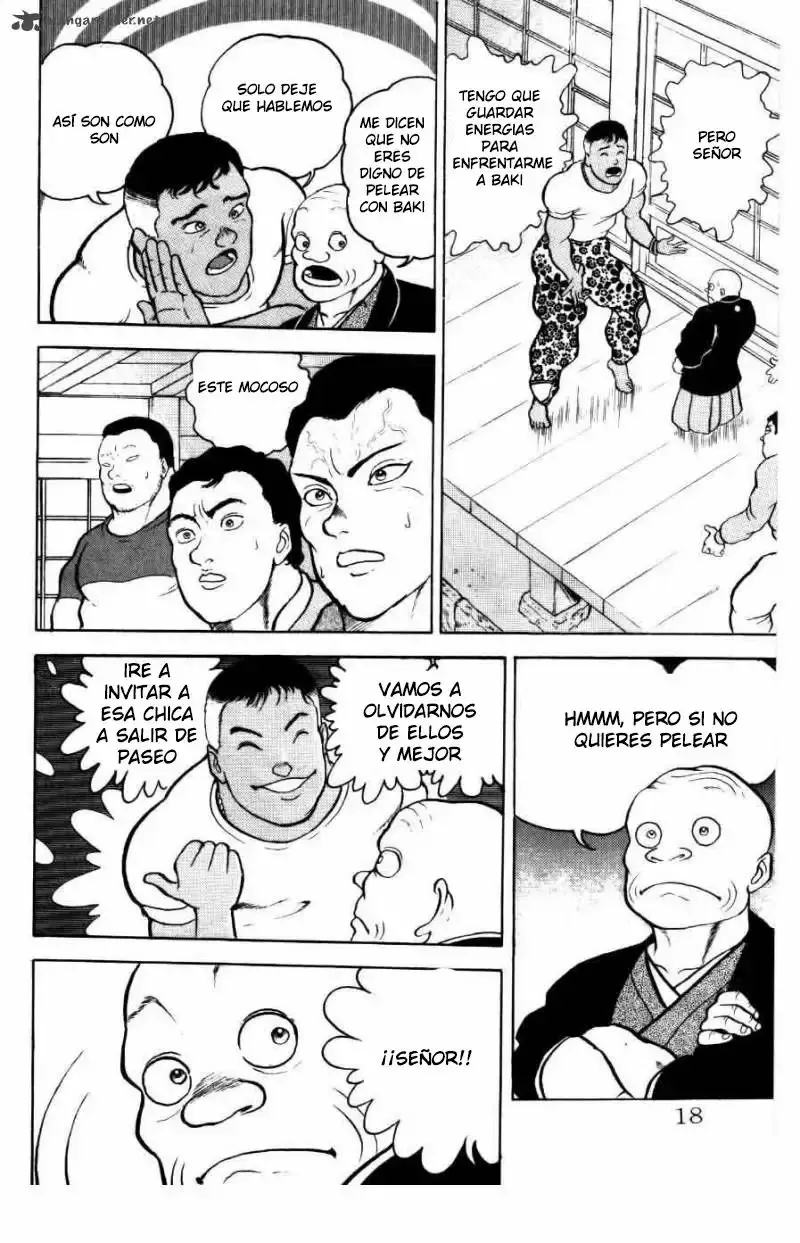 Grappler Baki capítulo 28, página 15