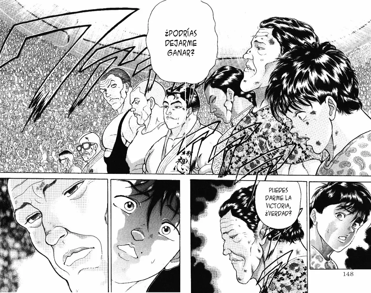 Grappler Baki capítulo 281, página 2
