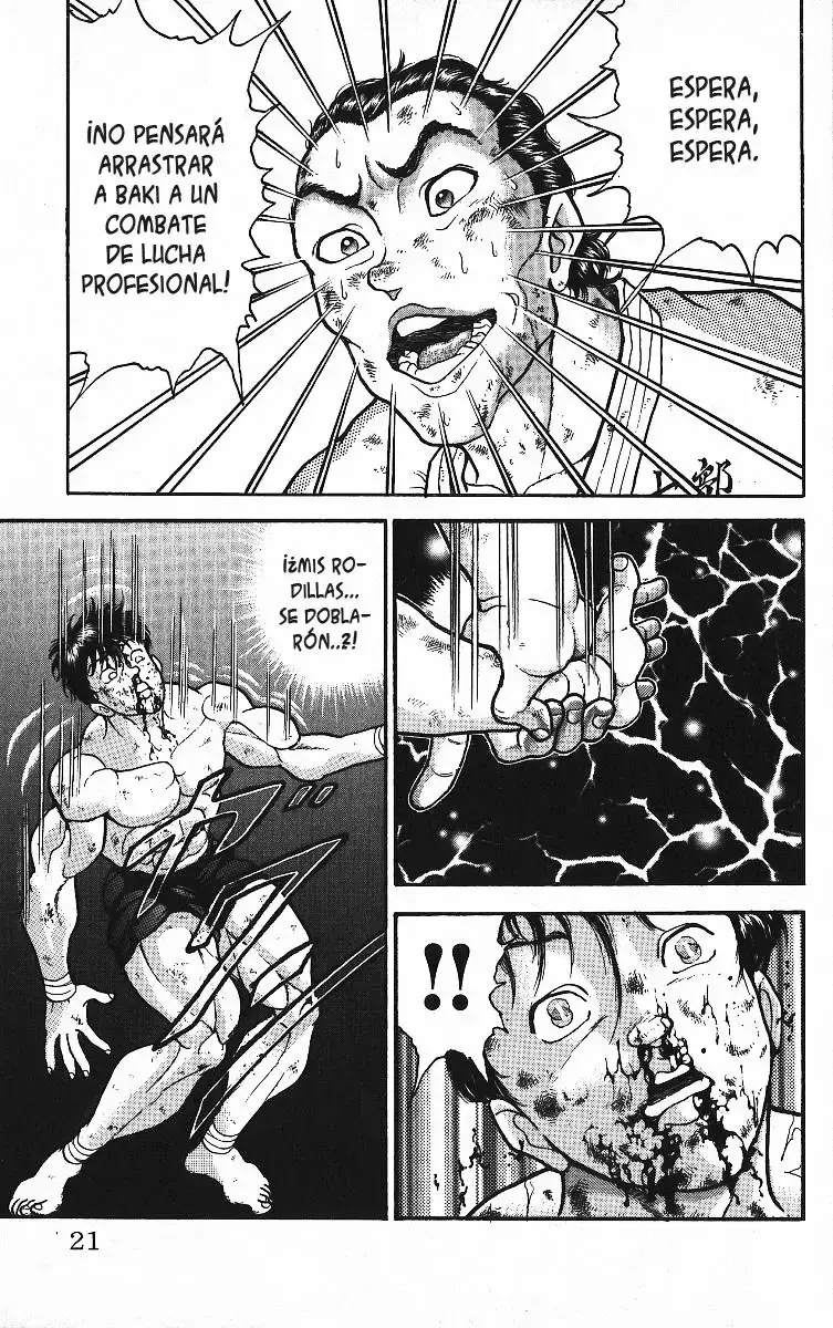 Grappler Baki capítulo 283, página 15