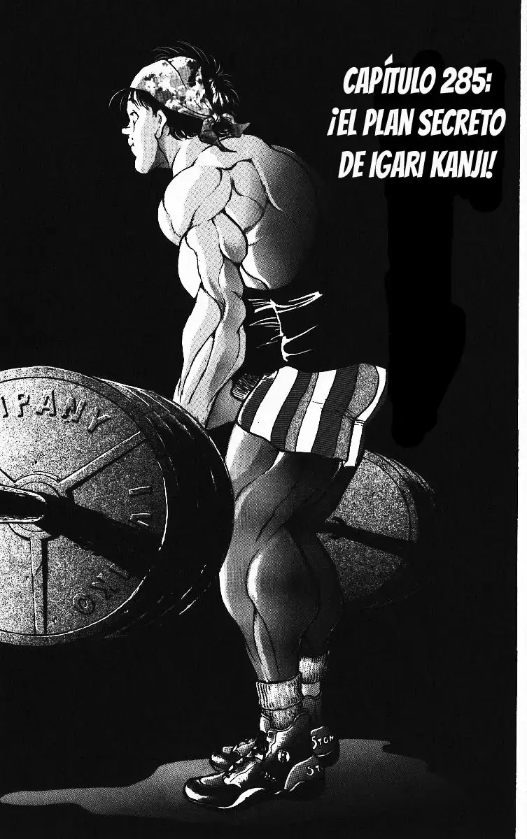 Grappler Baki capítulo 285, página 1