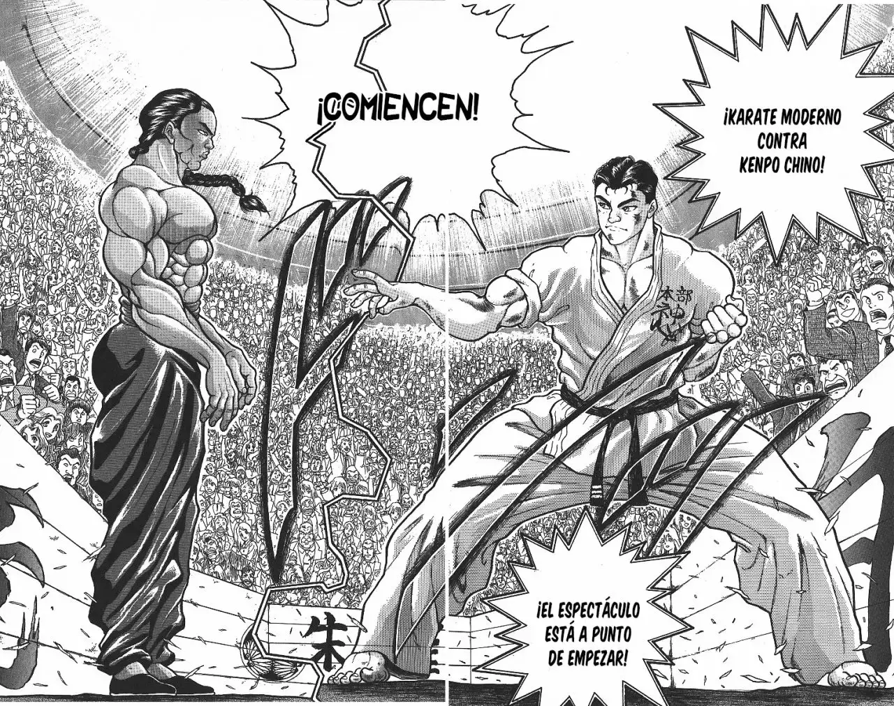 Grappler Baki capítulo 294, página 2