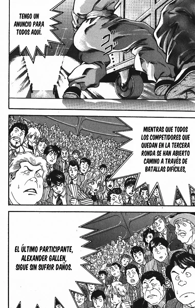 Grappler Baki capítulo 295, página 16