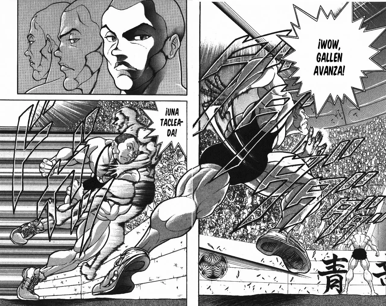 Grappler Baki capítulo 298, página 2