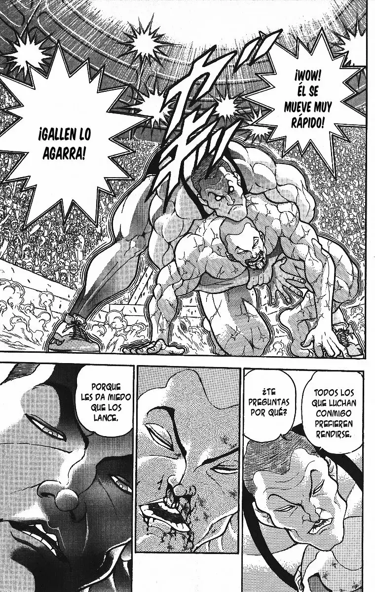 Grappler Baki capítulo 299, página 3