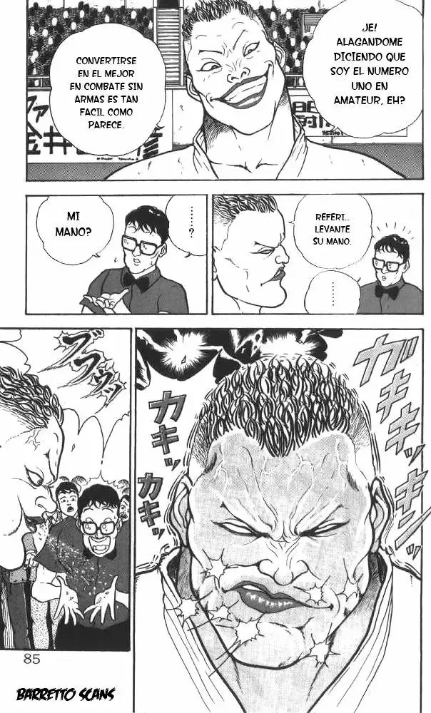 Grappler Baki capítulo 3, página 9