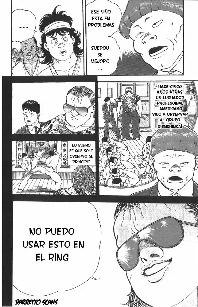 Grappler Baki capítulo 3, página 12