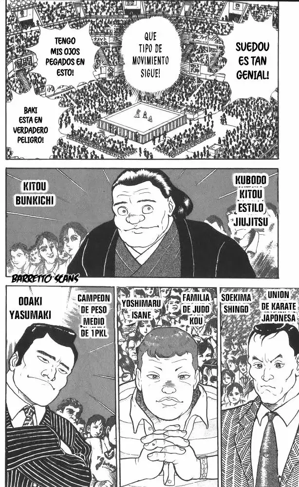 Grappler Baki capítulo 3, página 16